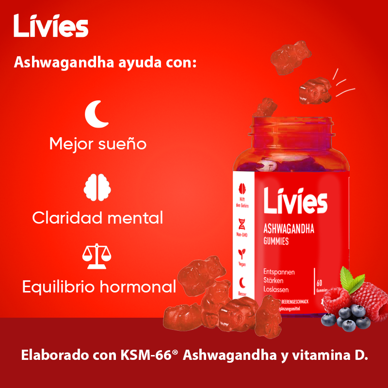 Livies Ashwagandha Gummibeertjes