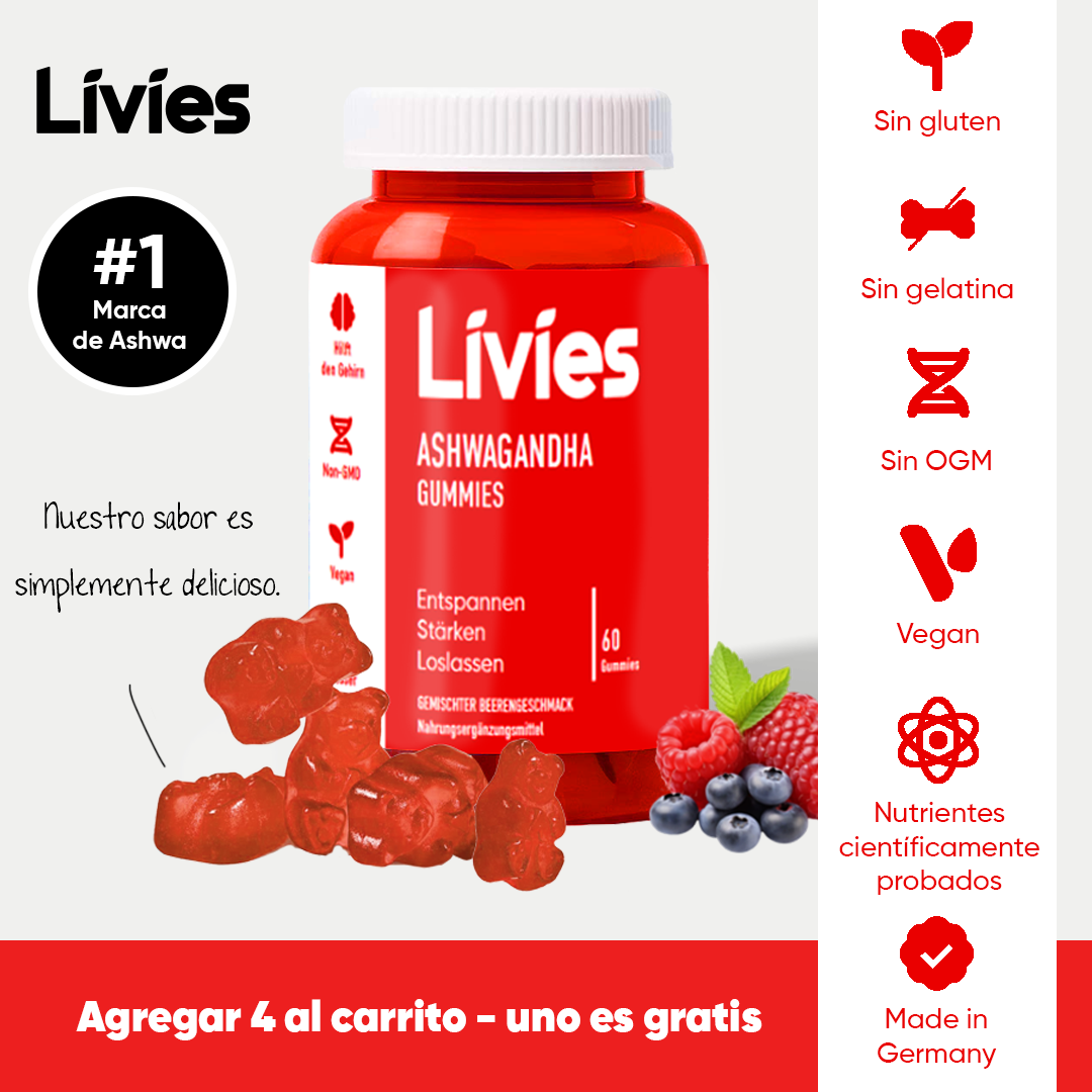 Livies Ashwagandha Gummibeertjes