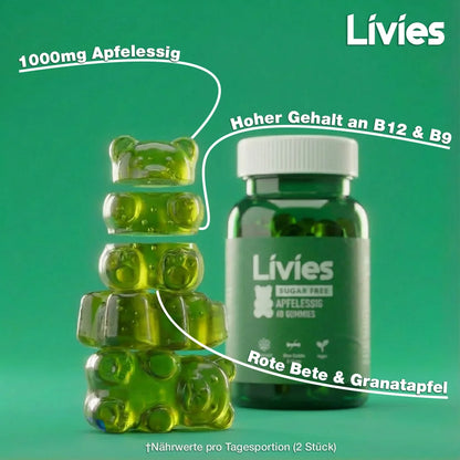 Livies Apfelessig Gummies