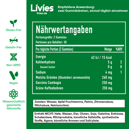 Livies Matcha Gummies