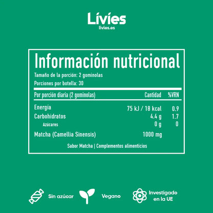 Livies Matcha Gummies